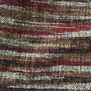 TW Weaving cheniile clasped weft scarf 100% rayon 66.5" x 7"