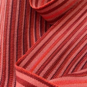 TW Weaving Scarf #102 Sunset Plain Weave 100% Rayon 70.75" x 8.5" excluding fringe