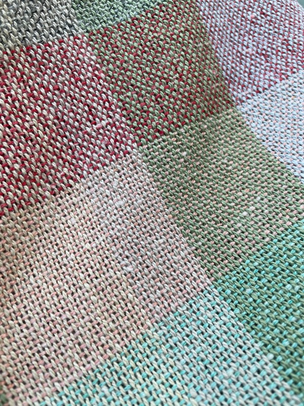 TW Weaving Baby Blanket #110 Cotton and Cotton/Acrylic 43" x 29.5"